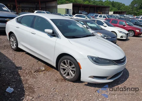2016 Chrysler 200 Limited z USA, uszkodzony, nr VIN 1C3CCCAB3GN131981